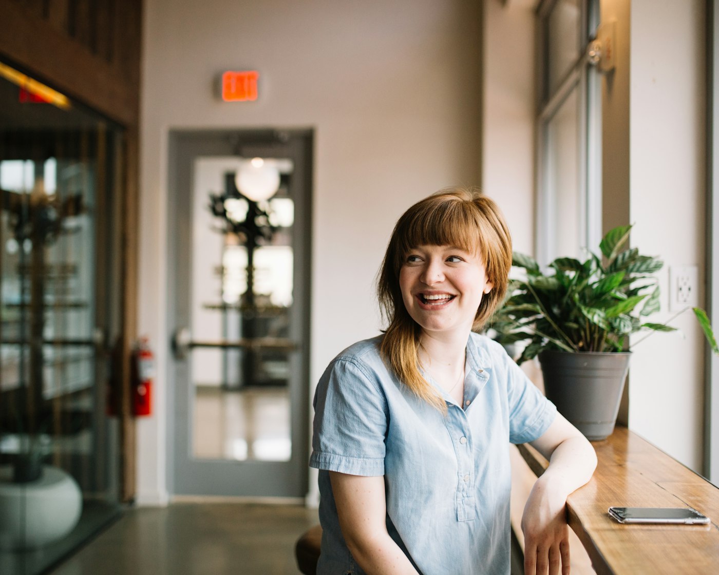 Small business owner set up with an AI receptionist for small business